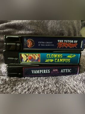 New Halloween Movie Night VHS tapes candle